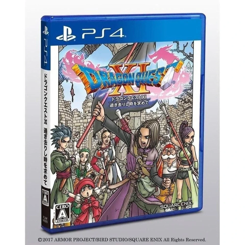 Dragon Quest XI Echoes of an Elusive Age PS4 (Japan Import NTSC-J, Cero A) CIB
